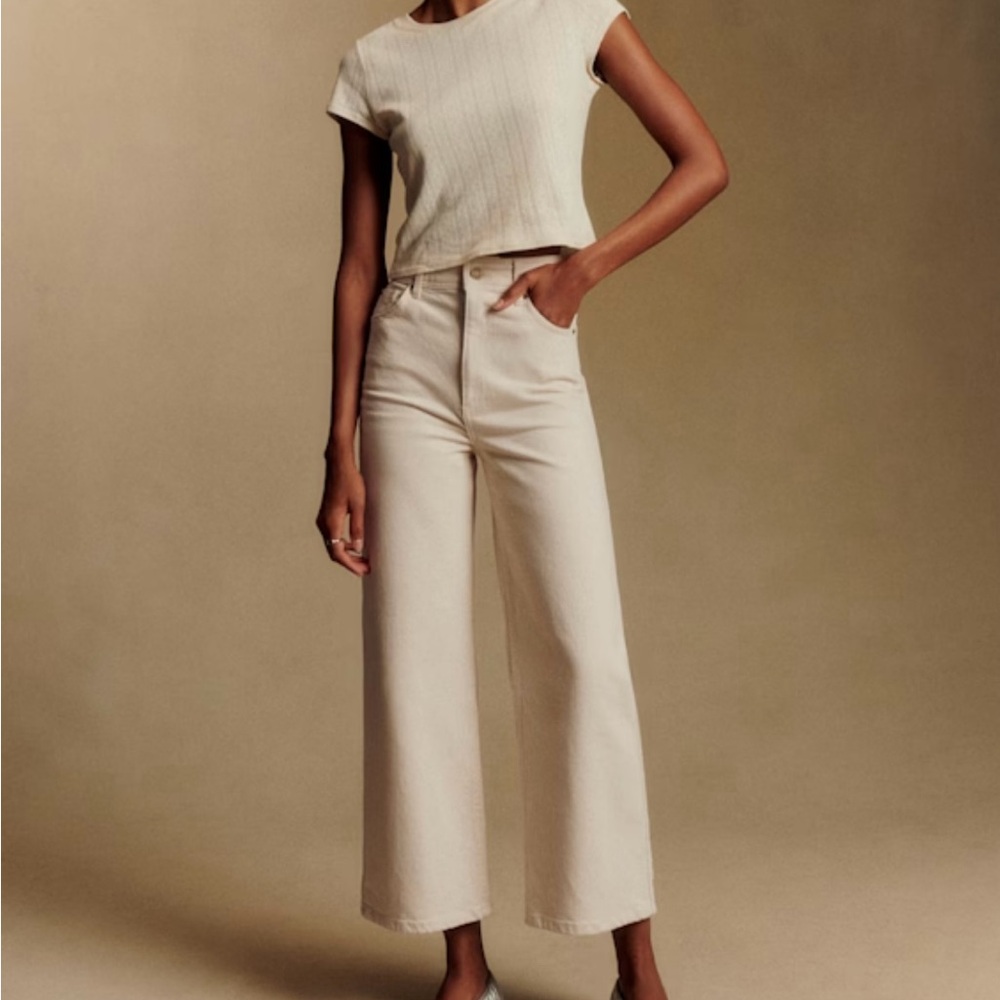 NWT Sezane le crop in size 38 (size 6)